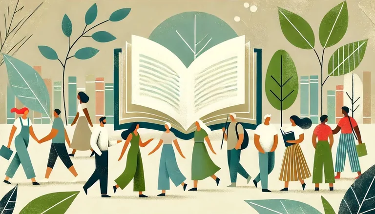 Buchclub-Spaziergang in Ulm: Kostenlos über Bücher reden