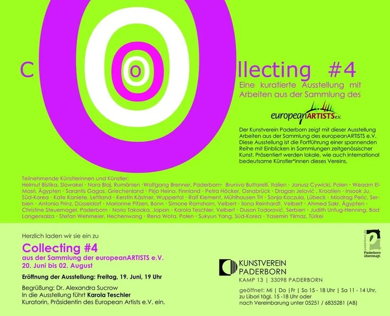 Collecting #4 in Paderborn: Kunst bis 2. August