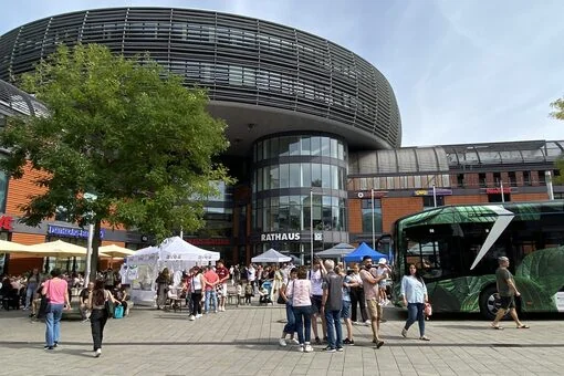 Leverkusen: Was Familien auf der Umweltbörse testen
