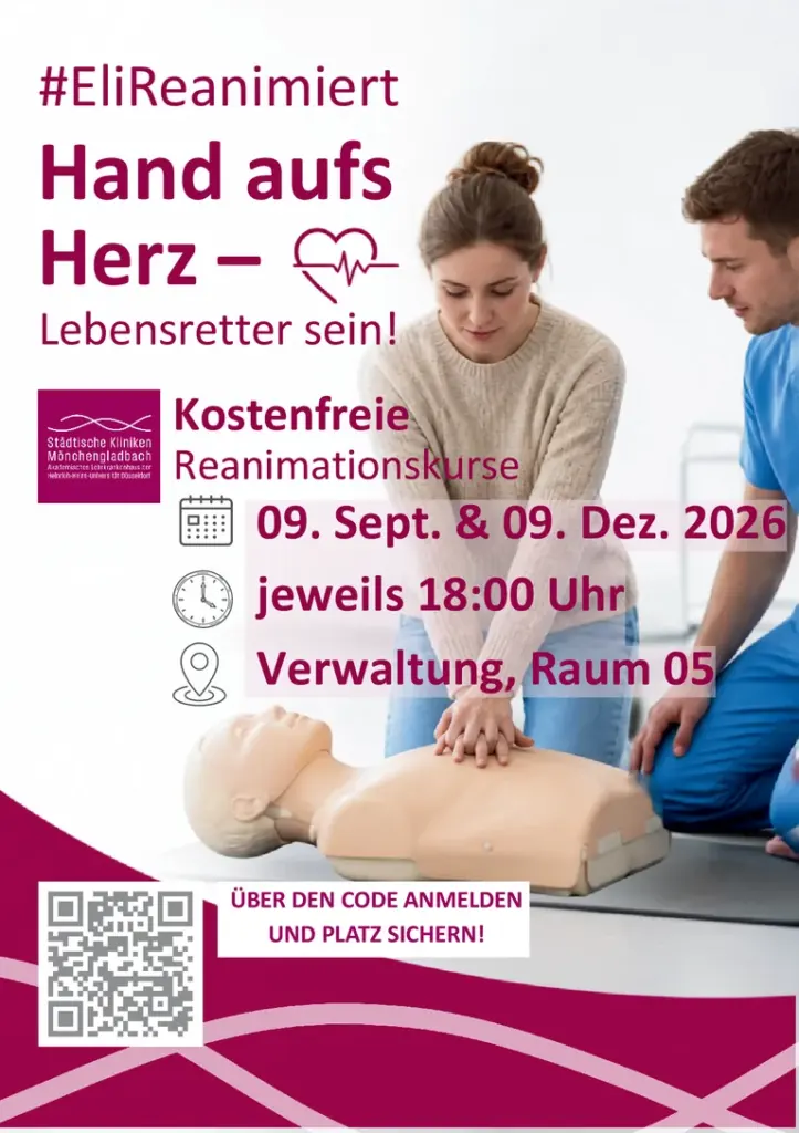 Mönchengladbach: Kostenlos üben, Leben zu retten